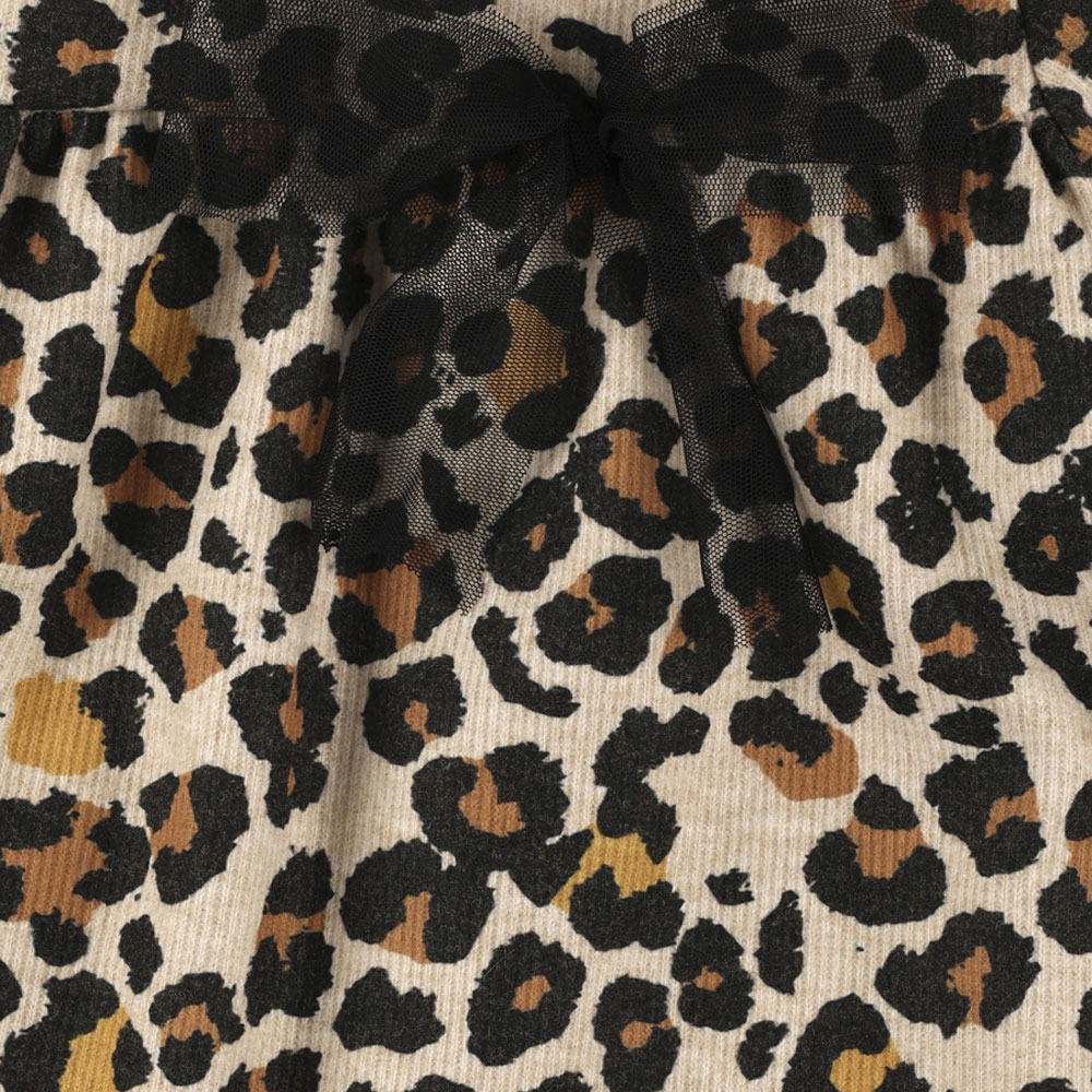 Παιδικό λεοπάρ φόρεμα Y CLU κορίτσι - 3