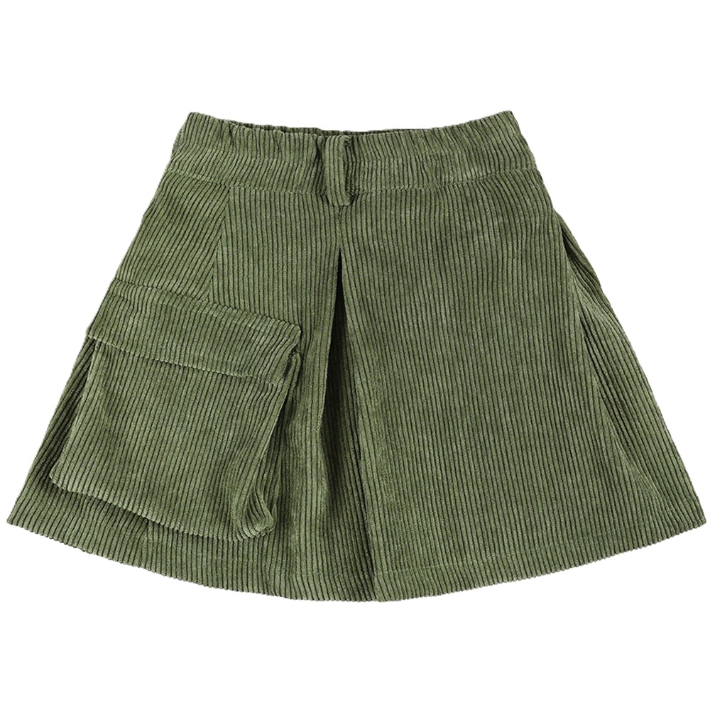 Παιδική κοτλέ φούστα Y CLU κορίτσι - ΧΑΚΙ