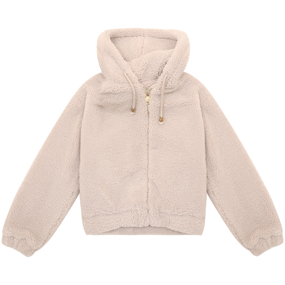 Παιδική fleece ζακέτα Y CLU κορίτσι - ΜΠΕΖ