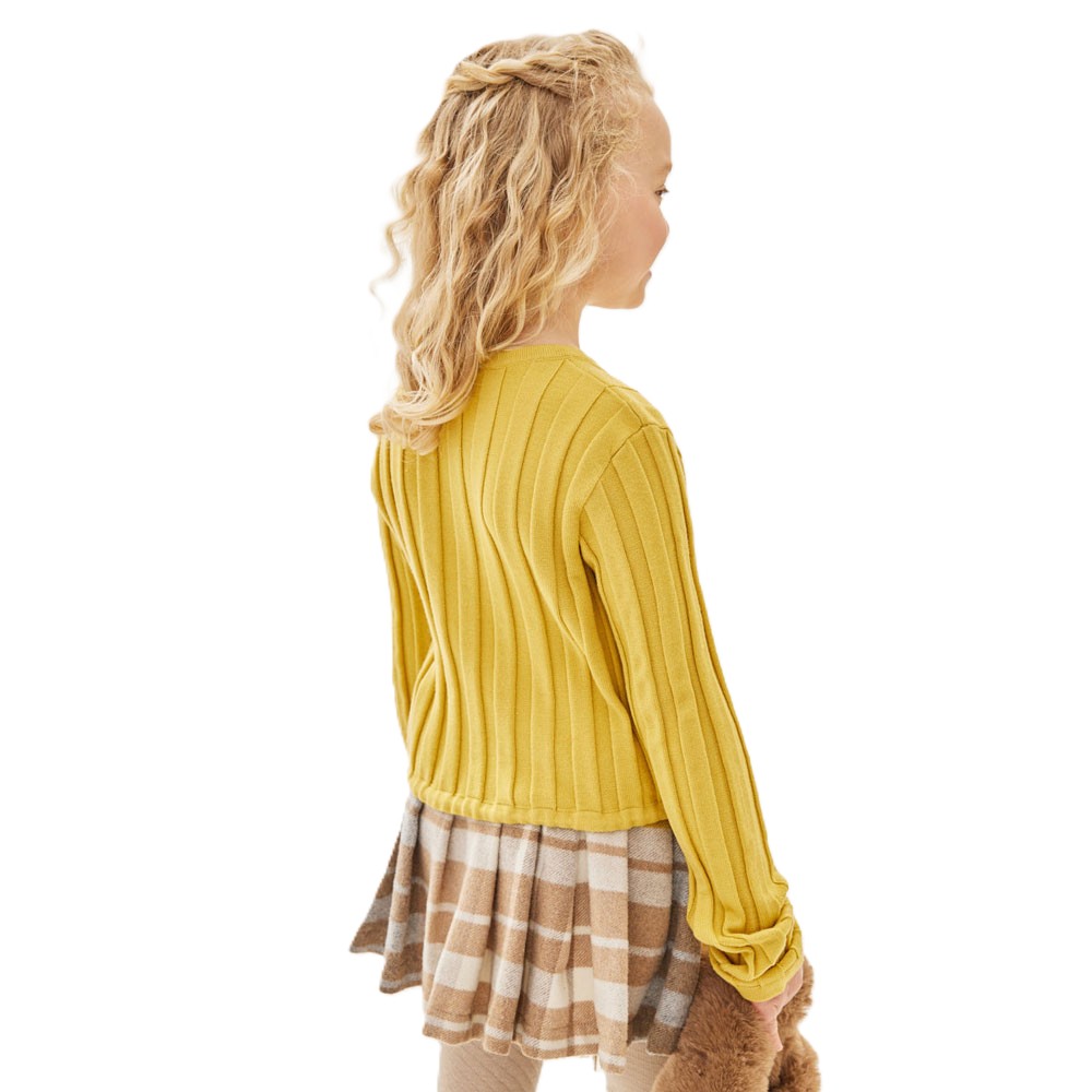 Παιδική πλεκτή μπλούζα Y CLU κορίτσι - 4