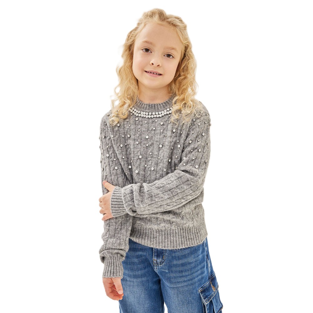 Παιδική πλεκτή μπλούζα Y CLU κορίτσι - 4