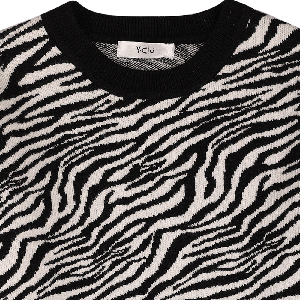 Παιδική πλεκτή μπλούζα Y CLU κορίτσι - 3