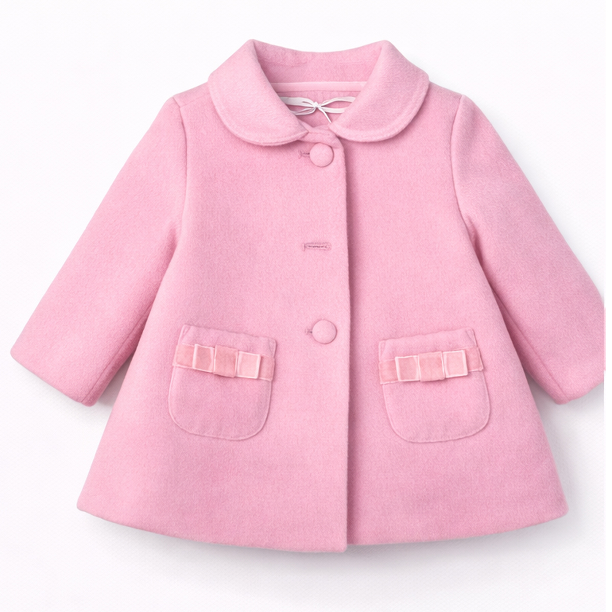 Βρεφικό παλτό Y CLU κορίτσι - ΡΟΖ