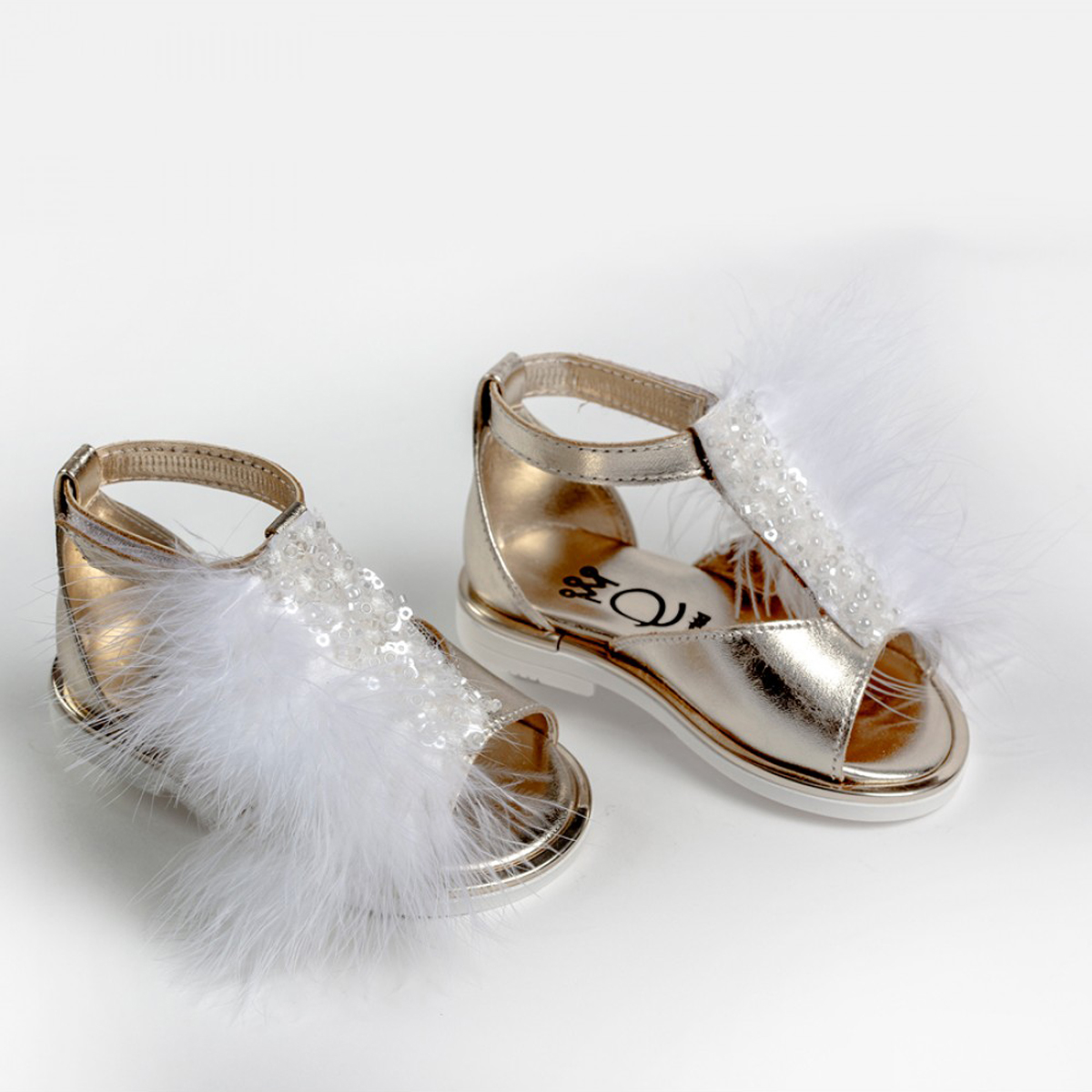 Βαπτιστικα πέδιλα EVERKID - ΧΡΥΣΟ