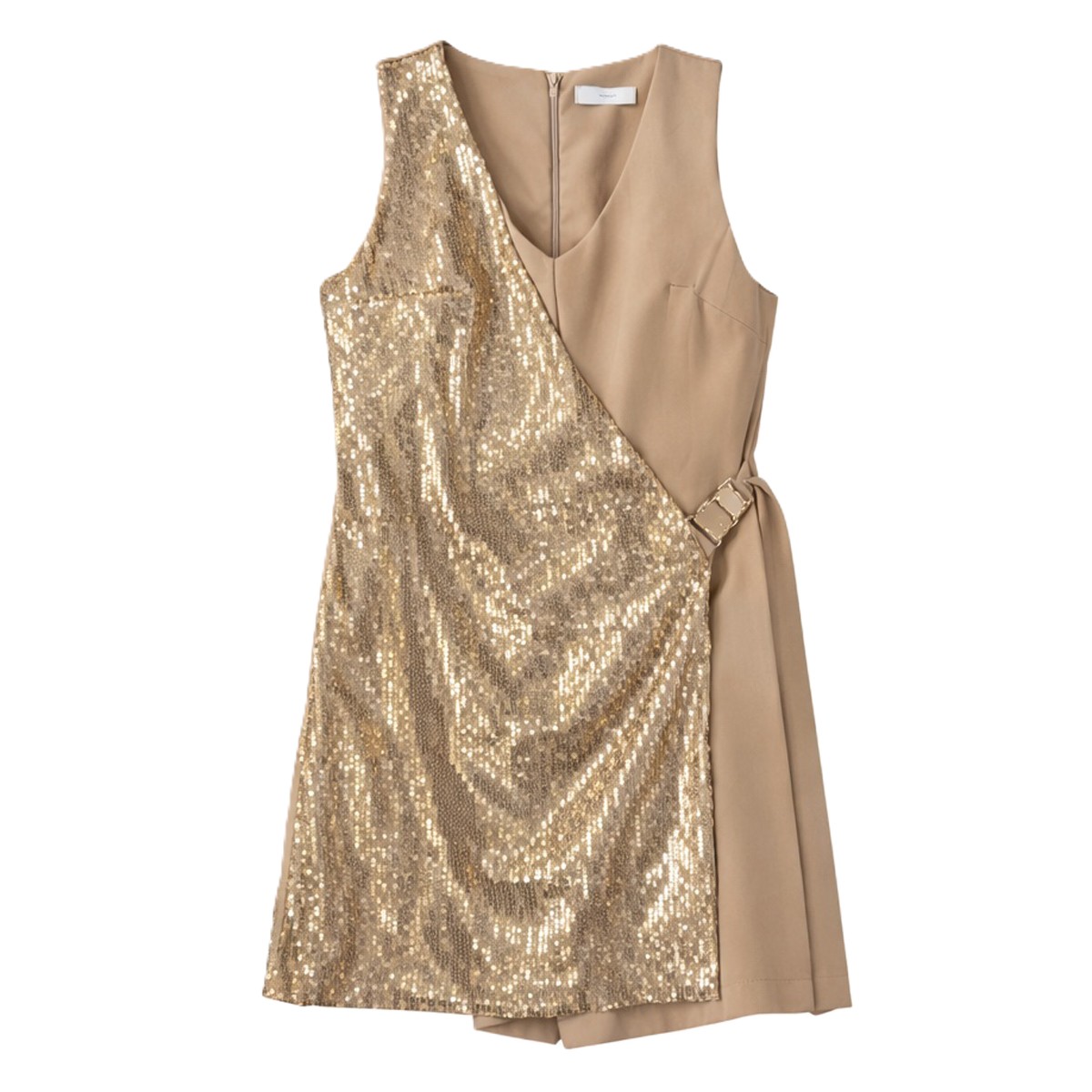 Ολόσωμο φόρεμα-σόρτς MAVIE - ΜΠΕΖ