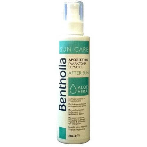 Bentholia Sun Care Refreshing Body Lotion (With Organic Aloe Vera, Panthenol, Hyaluronic Acid & Allantoin) 200ml - 