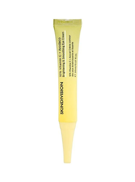 SkinDivision 10% Vitamin C + Avocado Brightening & Smoothing Eye Cream 20ml - 