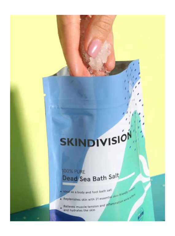 SkinDivision 100% Pure Dead Sea Bath Salt 250gr - 2