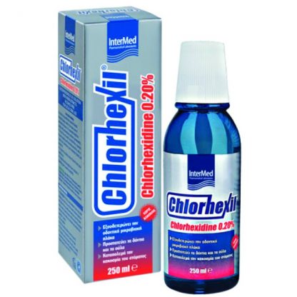 Intermed Chlorhexil® 0.20% Mouthwash Στοματικό Διάλυμα με 0.20% Χλωρεξιδίνη, 250ml - 