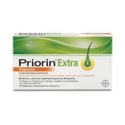 Priorin Συμπλήρωμα Διατροφής για την Υγεία των Μαλλιών 30caps - 