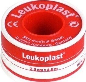 Leukoplast Αυτοκόλλητη Επιδεσμική Ταινία - 2,5 cm x 4,6 m