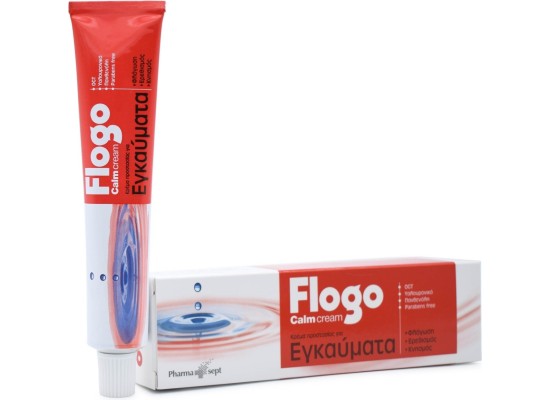 Pharmasept Flogo Calm Cream Κρέμα για την Ανακούφιση Ερεθισμών & Εγκαυμάτων για Πρόσωπο & Σώμα, 50ml - 