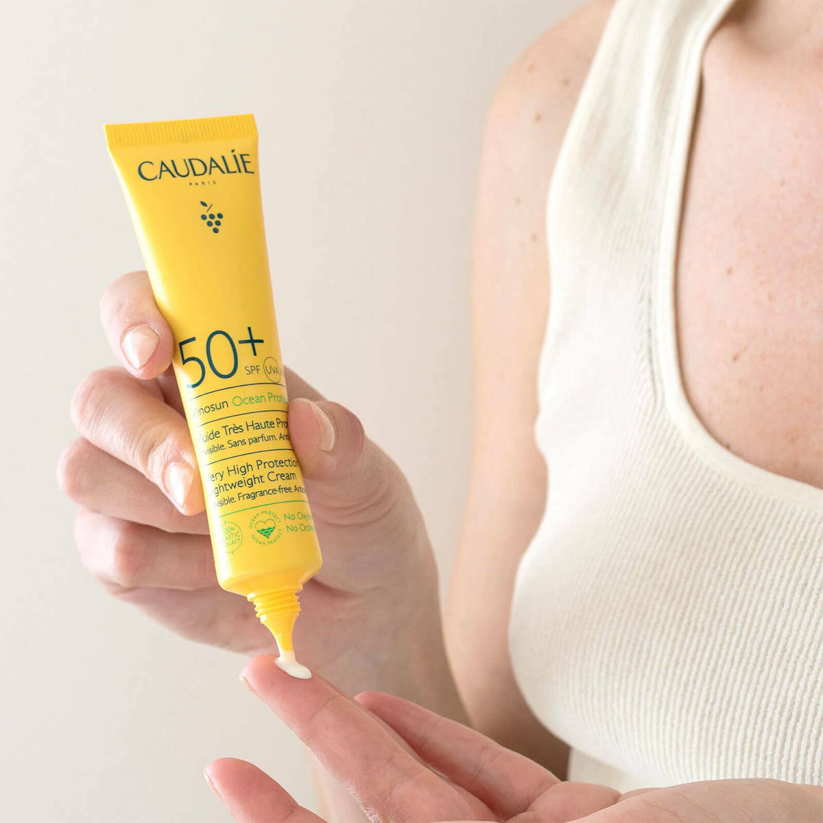 Caudalie Vinosun Lightweight Cream SPF50+ Αόρατο Αντηλιακό για το Πρόσωπο 40 ml - 2