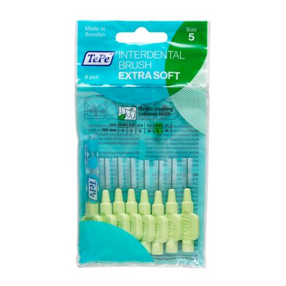 TePe Interdental Brushes X-Soft Μεσοδόντια Βουρτσάκια 0.8mm 8τμχ - 