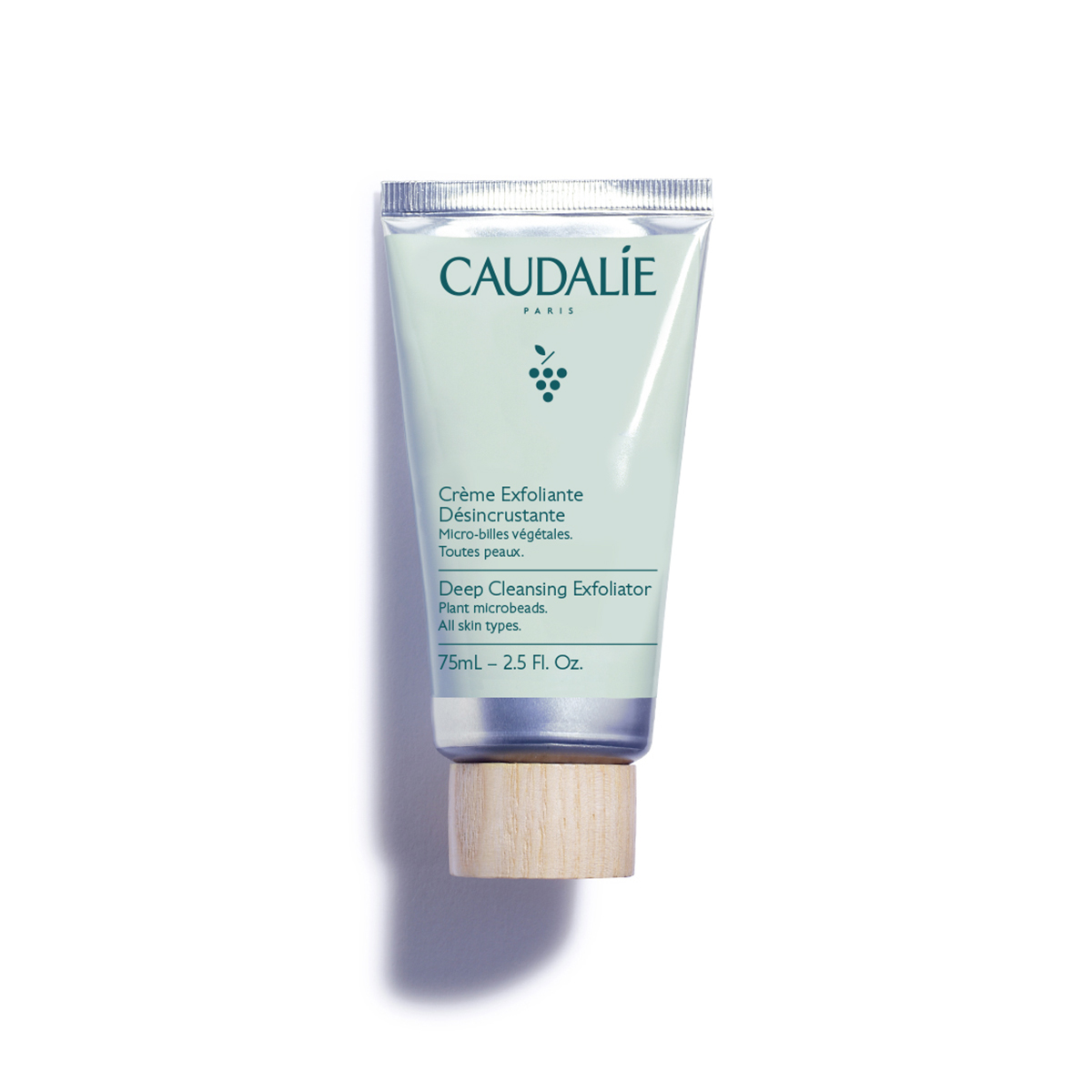 Caudalie Deep Cleansing Exfoliator Απολεπιστικό Καθαριστικό Προσώπου 75ml -