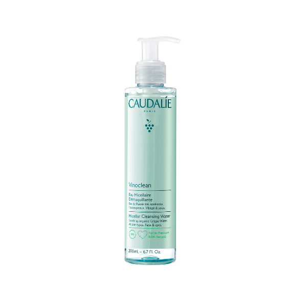 Caudalie Vinoclean Micellar Cleansing Water Νερό Micellar για Καθαρισμό & Ντεμακιγιάζ 200 ml -