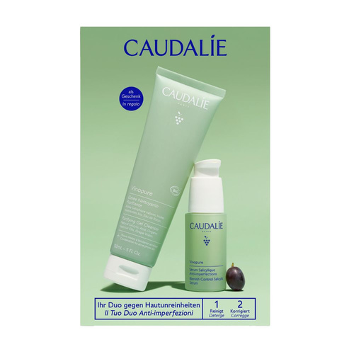 Caudalie Promo Vinopure Blemish Control Salicylic Serum 30ml & Δώρο Purifying Cleanser Gel 150ml - 