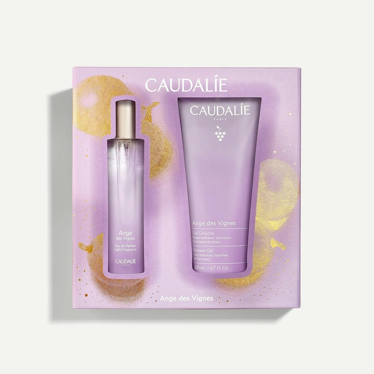 Caudalie Ange des Vignes X-Mas Promo Eau de Parfum Light Fragrance Γυναικείο Άρωμα, 50ml & Δώρο Shower Gel Αφρόλουτρο, 200ml, 1σετ -