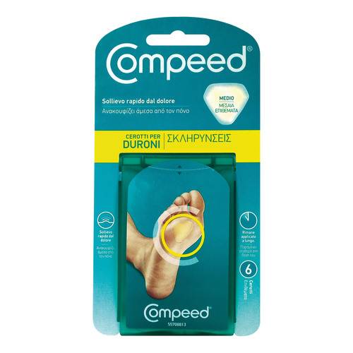 Compeed Callouses  Επιθέματα για Σκληρύνσεις - Μεσαίο - Medium