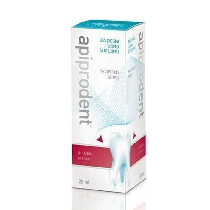 Uplab Pharmaceuticals Apipharma Apiprodent Spray με Επουλωτικές, Αιμοστατικές και Αντιφλεγμονώδεις Ιδιότητες για την Στοματική Κοιλότητα 20ml - 