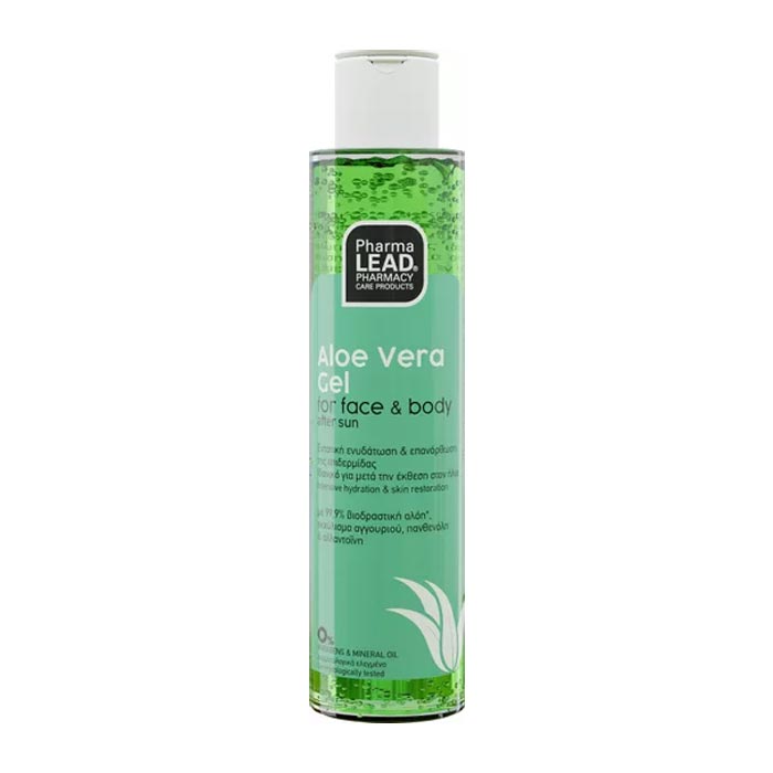 Pharmalead Aloe Vera Gel For Face & Body Ενυδατικό Τζελ Προσώπου-Σώματος με Αλόη, 150ml - 