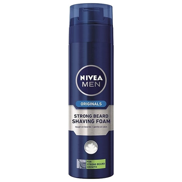 Nivea Men Protect & Care Shaving Foam Αφρός Ξυρίσματος για Άνδρες με Σκληρά Γένια, 200ml - 