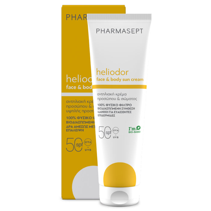 Pharmasept Heliodor Face Sun Cream SPF30 Αντηλιακή Κρέμα Προσώπου 50 ml - 