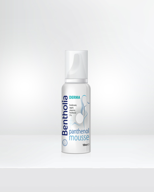 Bentholia Derma Αφρός με Πανθενόλη Panthenol Mousse, 100ml - 1