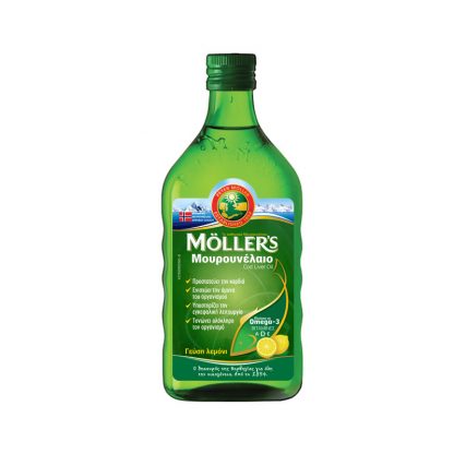 Moller’s Cod Liver Oil Μουρουνέλαιο - Λεμόνι