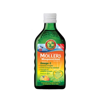 Moller’s Cod Liver Oil Μουρουνέλαιο - Tutti Frutti