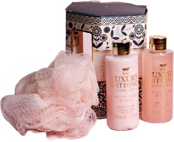 Grace Cole Velvet Rose & Peony Body Essentials Set - 3