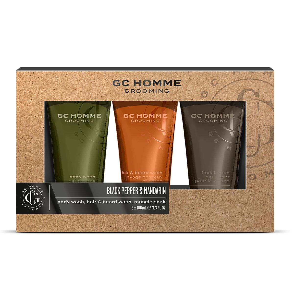 Grace Cole Gc Homme Freshen Up Essentials - 