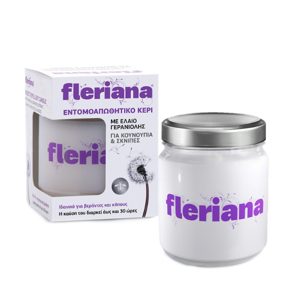 Power Health Fleriana Εντομοαπωθητικό Κερί 130 gr - 