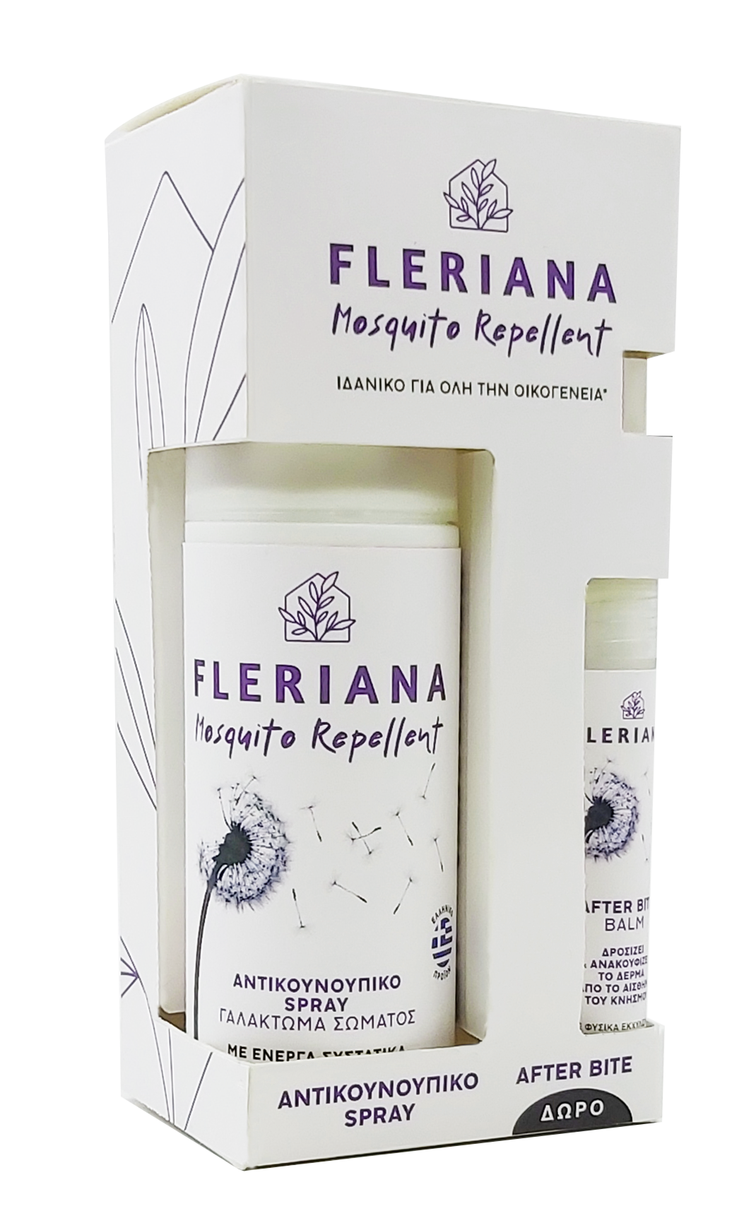 Power Health Fleriana Mosquito Repellent Spray 100ml + Δώρο Fleriana After Bite Balm 7ml