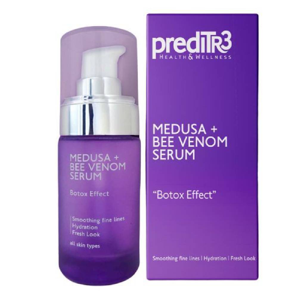 Preditr3 Luxury Line Serum Medusa & Bee Venom, Υπερσυμπυκνωμένος Αντιρυτιδικός Ορός για “Botox Effect”, 30ml - 