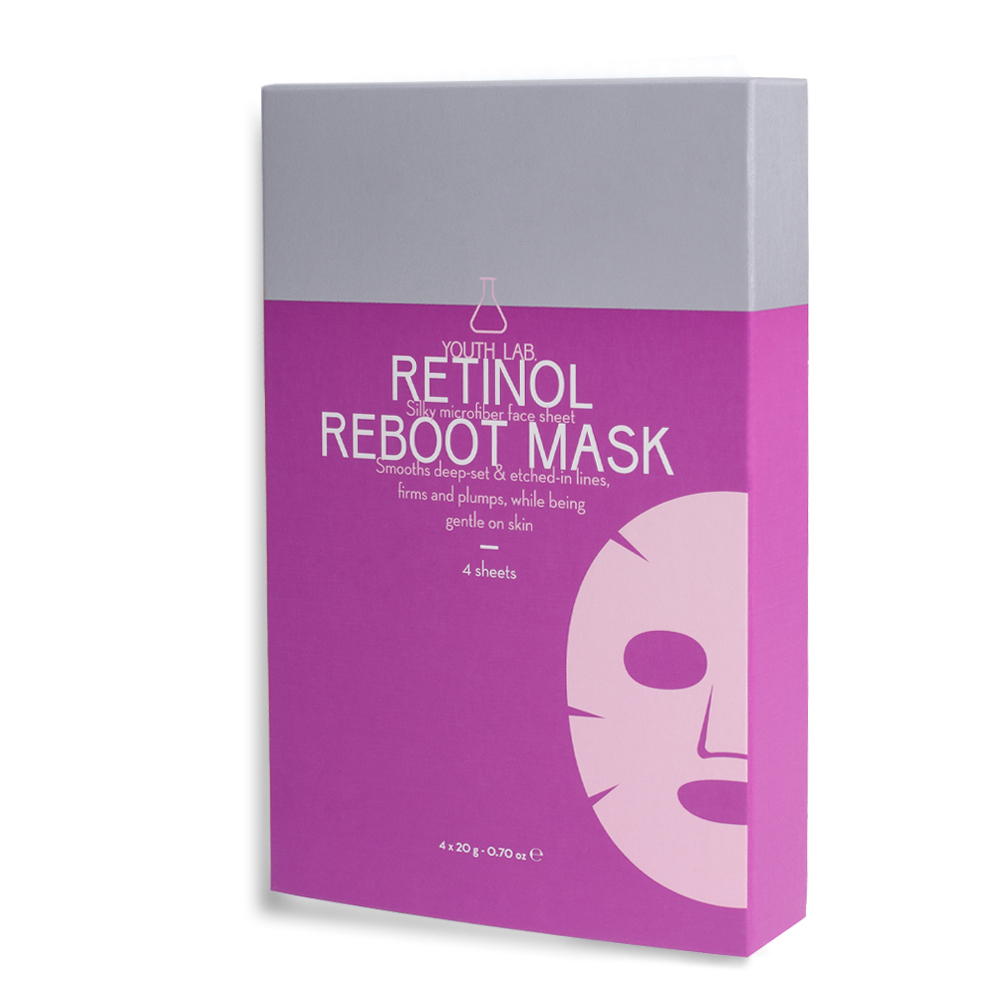 Youthlab Retinol Reboot Mask 4 τμχ - 1