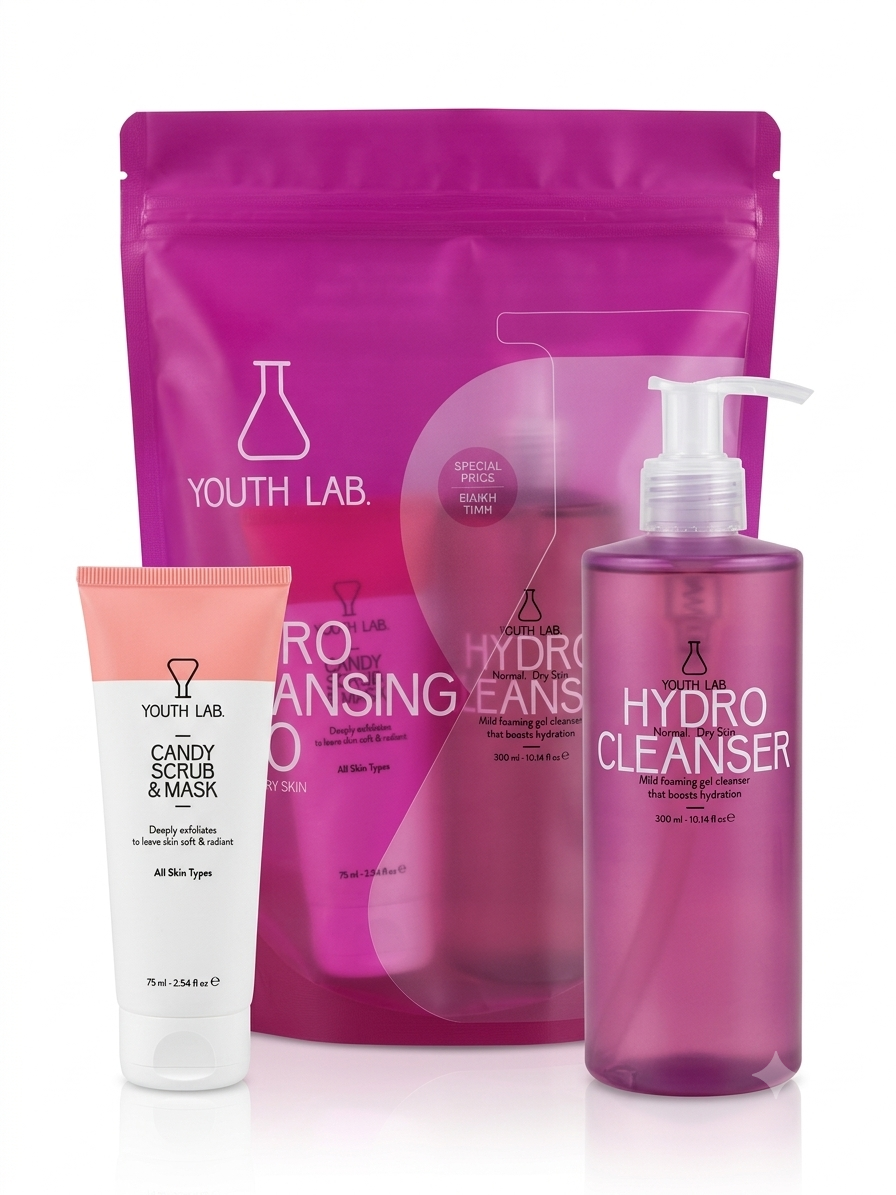 YOUTH LAB Hydro Cleansing Duo Pink (Normal/Dry Skin) - 