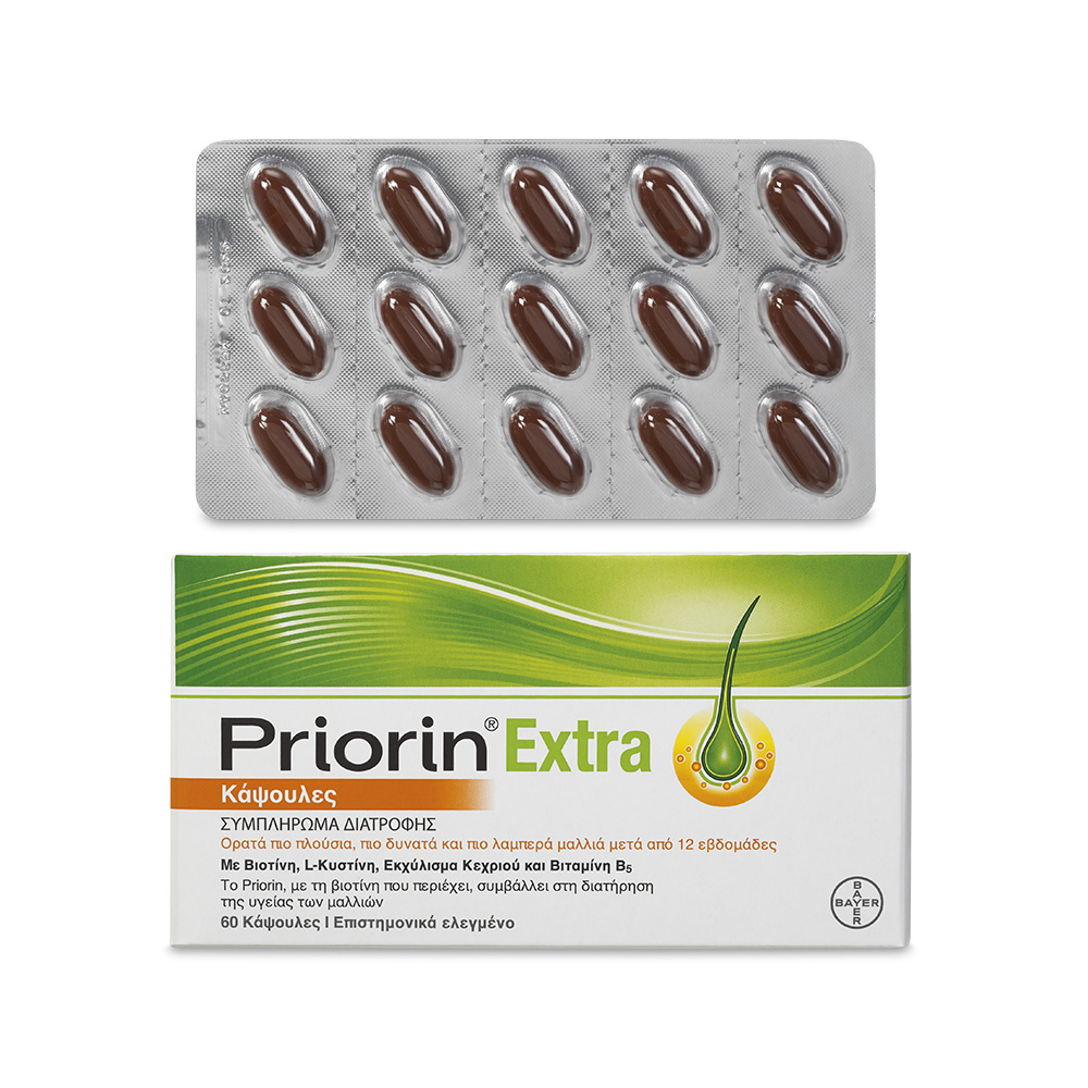 Priorin Extra 60 Κάψουλες - 