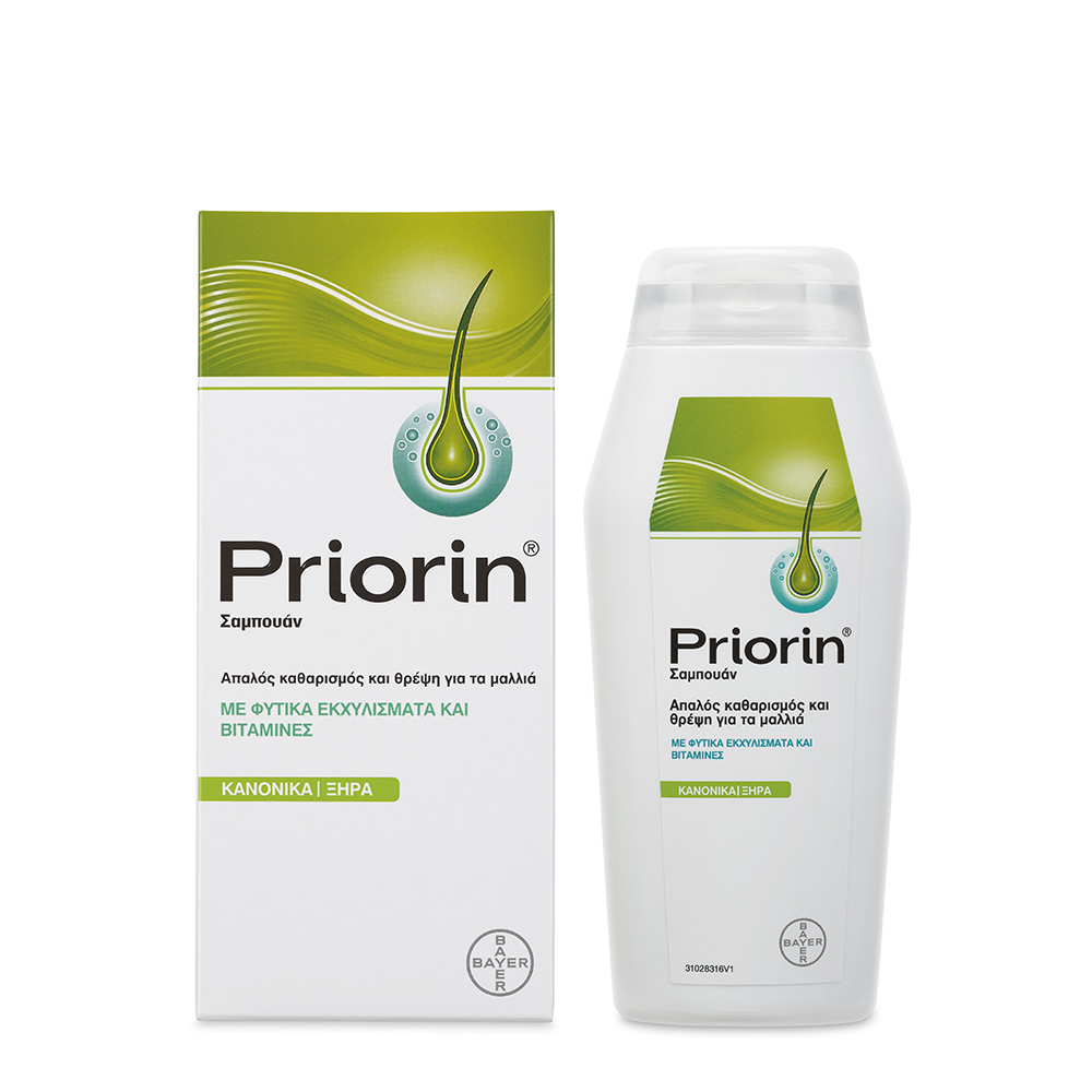 Priorin Σαμπουάν Για κανονικά / ξηρά μαλλιά 200ml - 