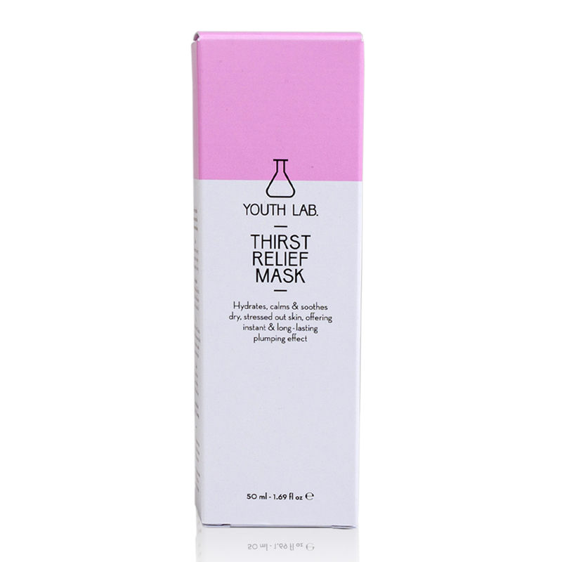Youth Lab. Thirst Relief Mask All Skin Types Μάσκα Εντατικής Ενυδάτωσης για Όλους τους Τύπους Δέρματος, 50ml - 2