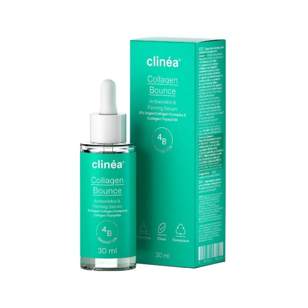 Clinea Collagen Bounce Αντιρυτιδικός & Συσφικτικός Ορός, 30ml -