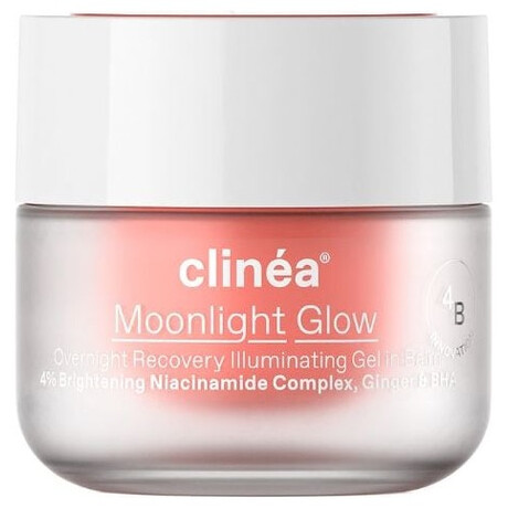 Clinea Moonlight Glow Gel Κρέμα Νύχτας Λάμψης & Αναζωογόνησης, 50ml - 