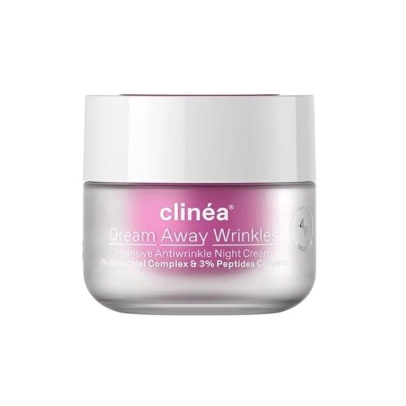 Clinea Dream Away Wrinkles Αντιγηραντική Κρέμα Νυχτός, 50ml - 
