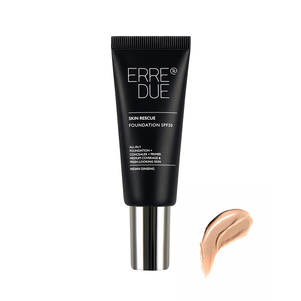 ERRE DUE Skin Rescue Foundation SPF30 Burnt Sienna 804 - 