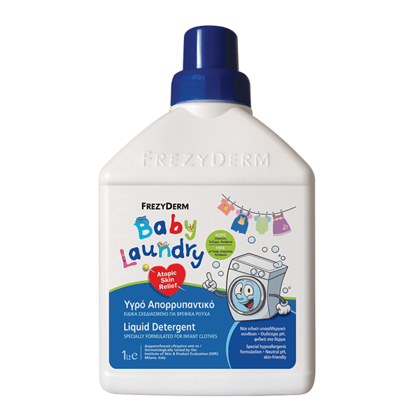 Frezyderm Baby Laundry Υγρό Απορρυπαντικό για Βρεφικά Ρούχα, 1lt - 