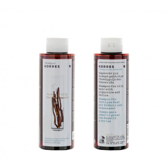 KORRES SHAMPOO ΓΛΥΚΥΡΡΙΖΑ & ΤΣΟΥΚΝΙΔΑ, ΛΙΠΑΡΑ 250ML 1+1 ΠΡΟΣΦΟΡΑ - 