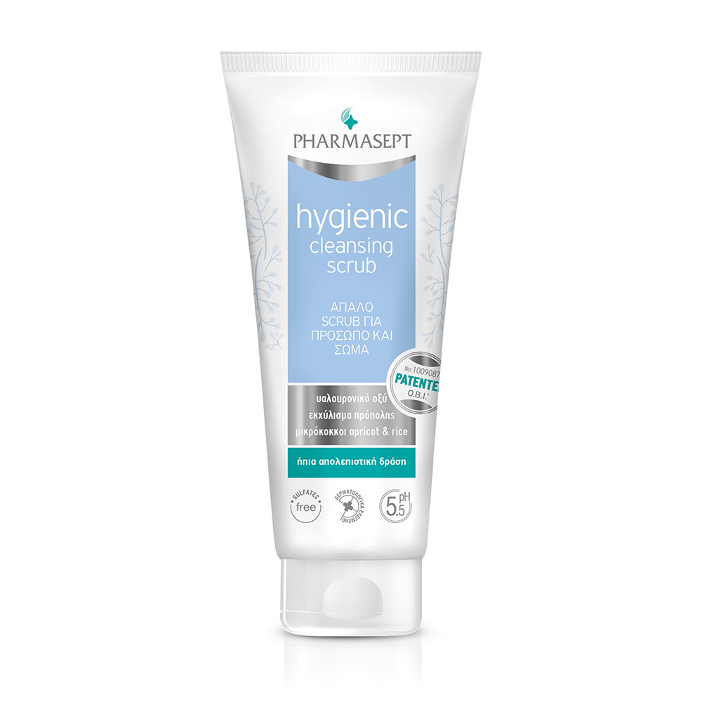 Pharmasept Hygienic Cleansing Scrub Απαλό Scrub Για Πρόσωπο & Σώμα, 200ml - 
