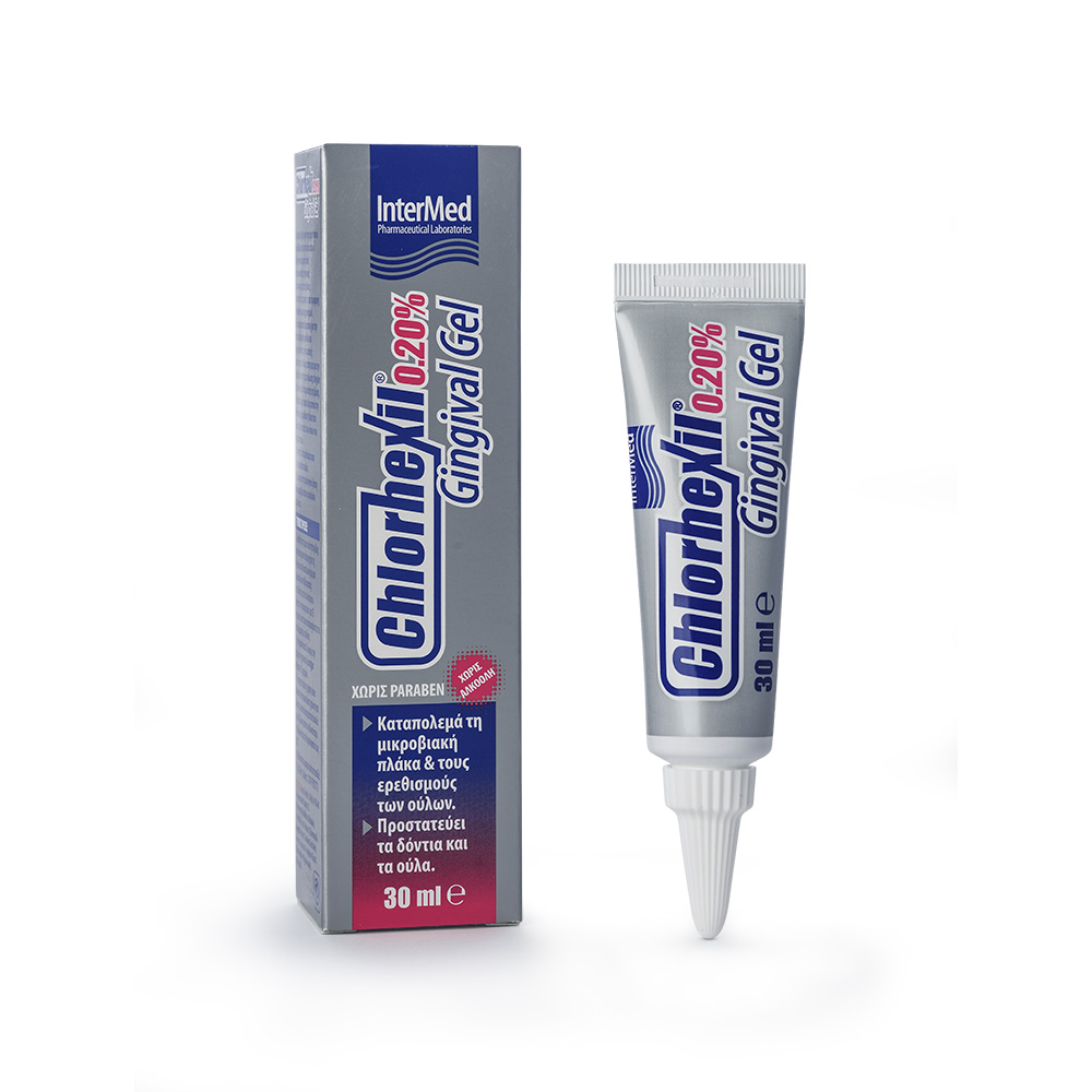 Intermed Chlorhexil® 0.20% Gel Αντισηπτική Στοματική Γέλη, 30 ml - 