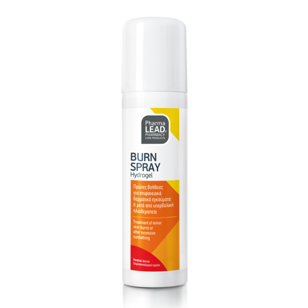 Pharmalead Burn Hydrogel Spray Πρώτες Βοήθειες για Επιφανειακά Εγκαύματα, 50ml - 