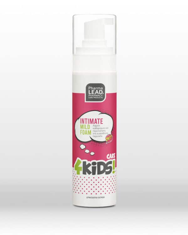 Pharmalead 4kids Intimate Mild Foam, Παιδικός αφρός καθαρισμού ευαίσθητης περιοχής, 200ML - 
